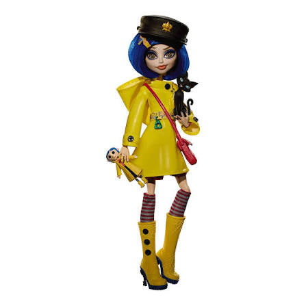 Mattel Laika Coraline x Monster High Skullector Coraline Jones Doll