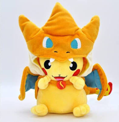 Pokemon Pikachu as Charizard Plush