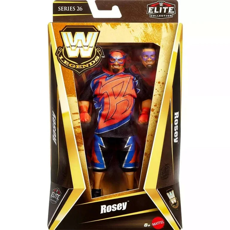 WWE Mattel Legends Series 26 Rosey Action Figure