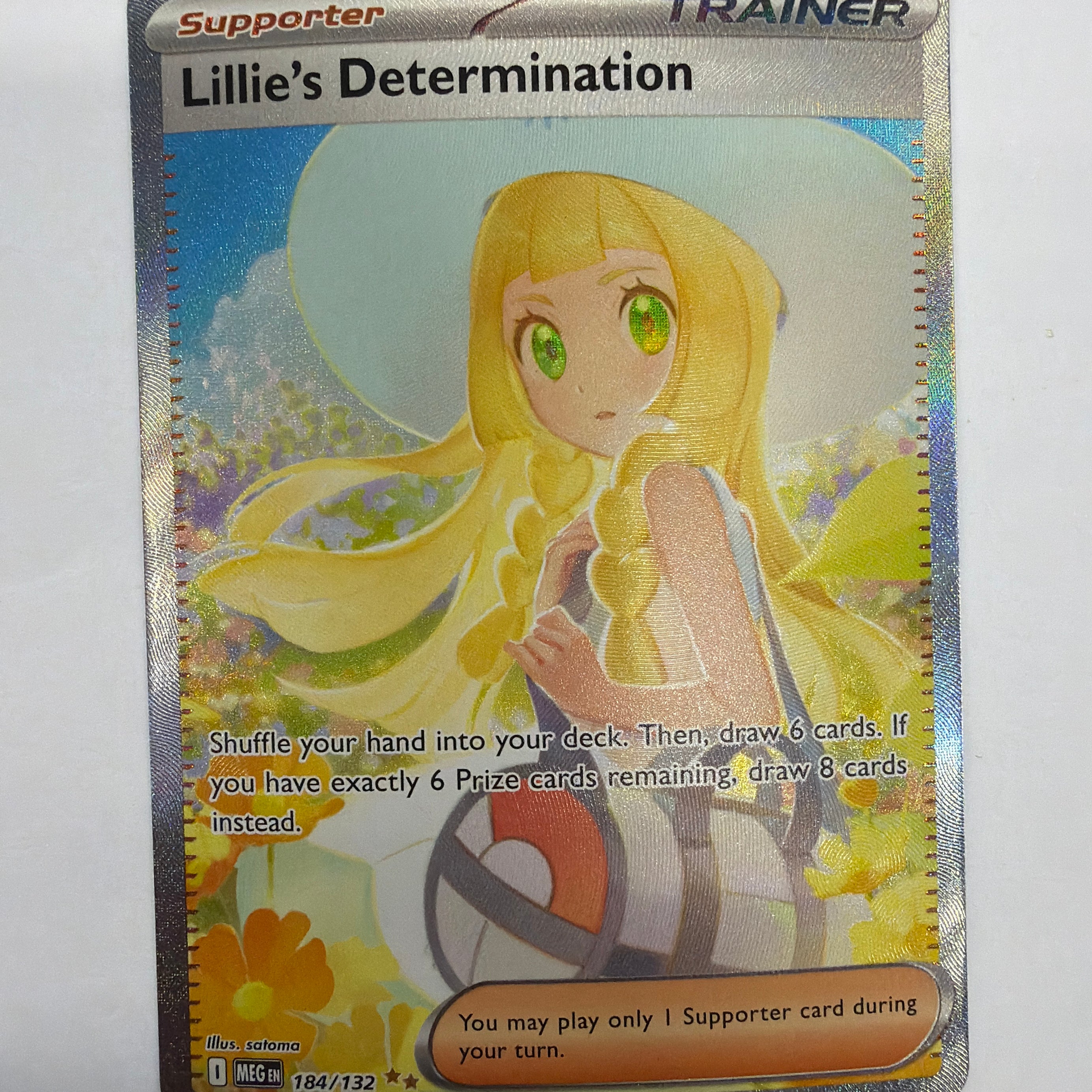 Pokémon TCG - Mega Evolution Lillie's Determination 184/132 NM