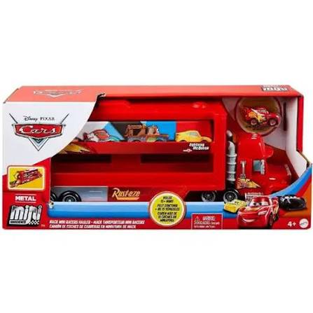 Mattel Disney Pixar Cars Mack Mini Racers Hauler Toy Car