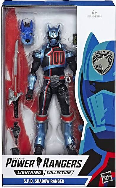 Hasbro Power Rangers Lightening Collection S.P.D Shadow Ranger Action Figure
