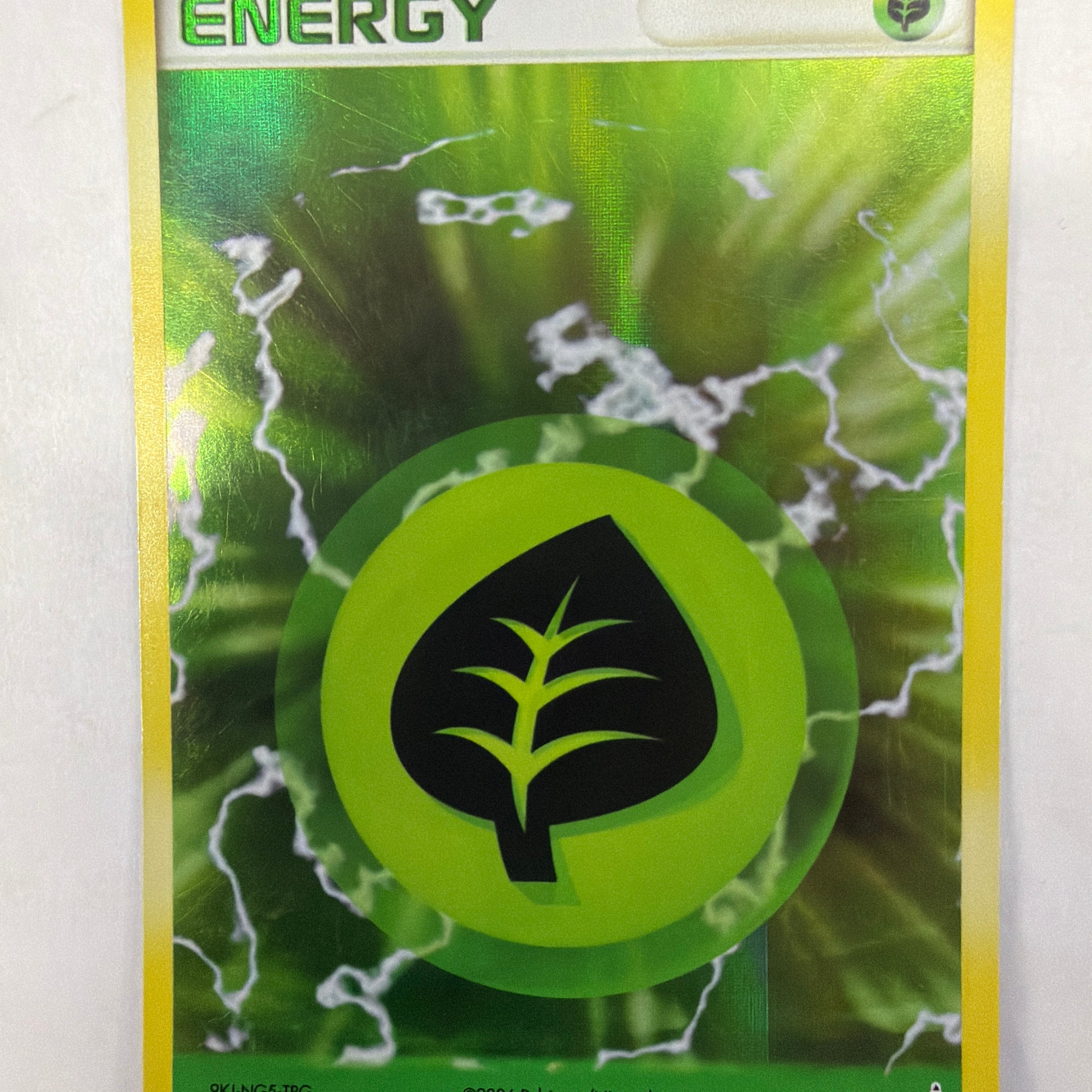 Pokémon TCG - EX Holon Phantoms Leaf Energy 105/110 Holo LP