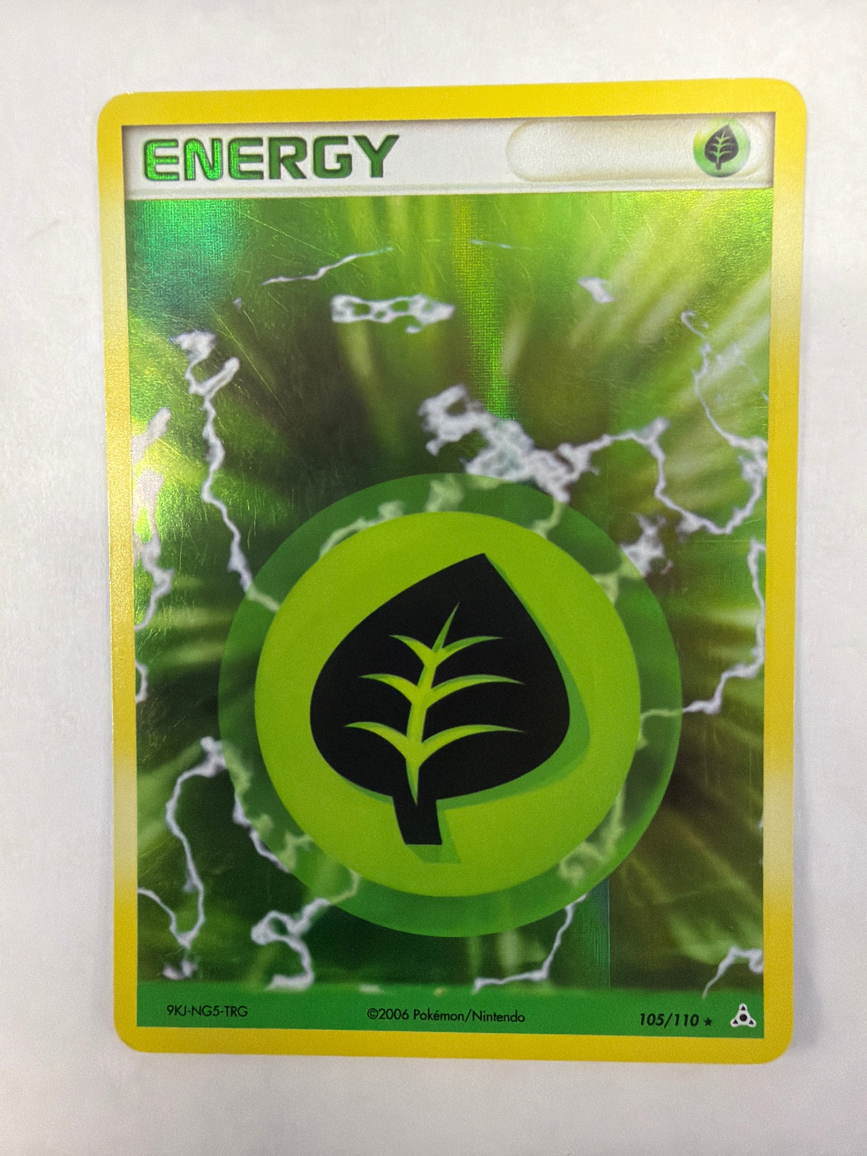 Pokémon TCG - EX Holon Phantoms Leaf Energy 105/110 Holo LP