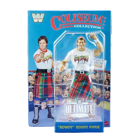 WWE Mattel Ultimate Edition Coliseum Collection Series 3 "Rowdy" Roddy Piper Action Figure