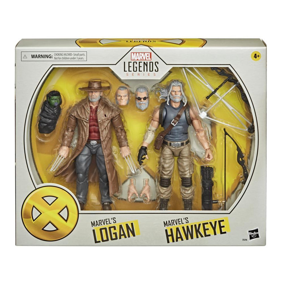 Hasbro Marvel Legends Series X-men, Marvel’s Logan and Haweye