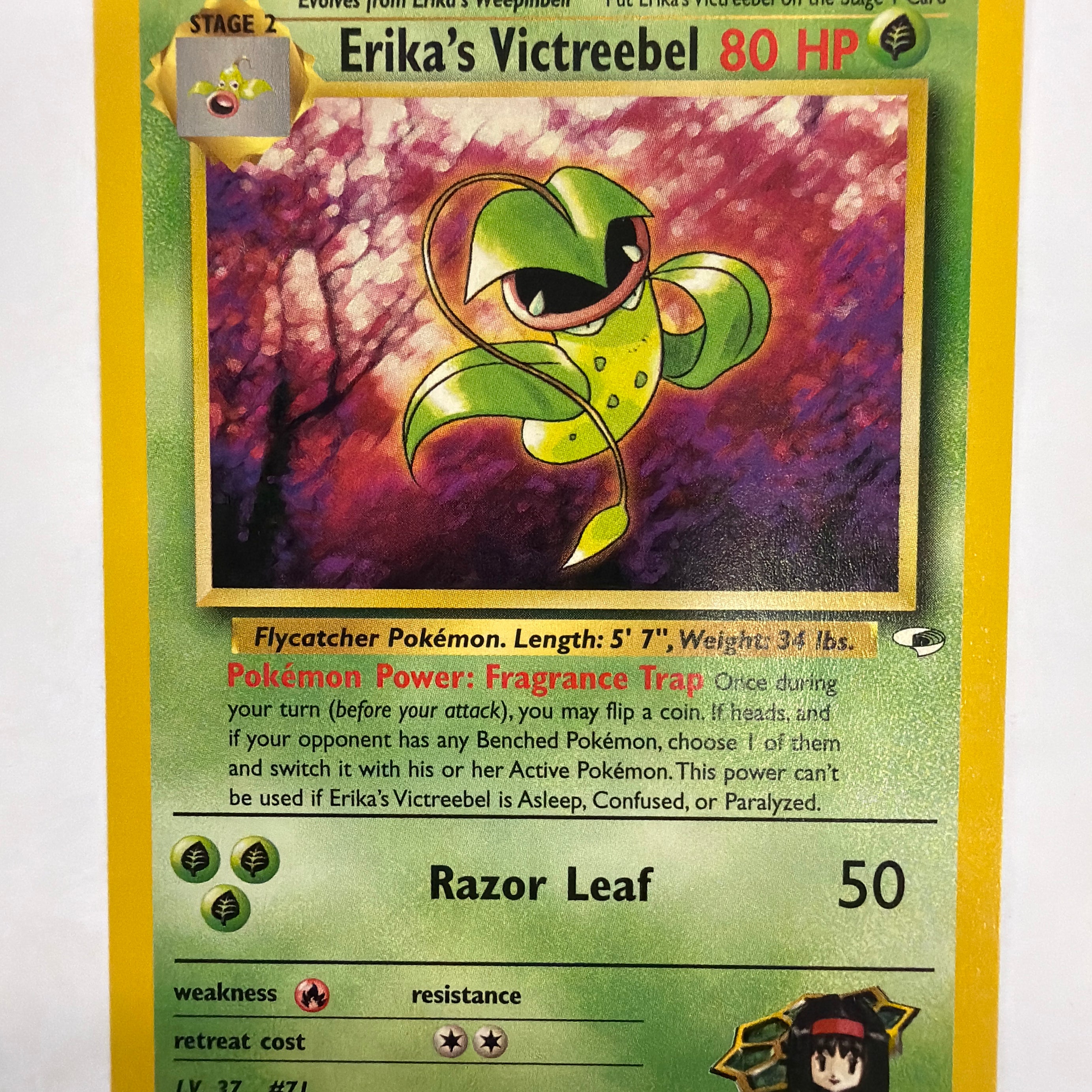 Pokémon TCG - Gym Heroes Unlimited Erika's Victreebel 26/132 Non-Holo LP