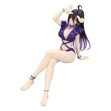FuRyu Noodle Stopper Figure Overlord Albedo Dark Purple Swimsuit Statue
