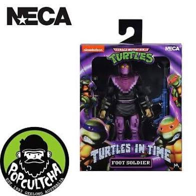 Neca Reel Toys Teenage Mutant Ninja Turtles Turtles in Time Foot Soldier Action Figure