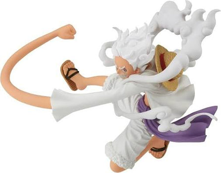 Bandai Banpresto One Piece Battle Record Collection Monkey.D.Luffy Gear 5 Statue