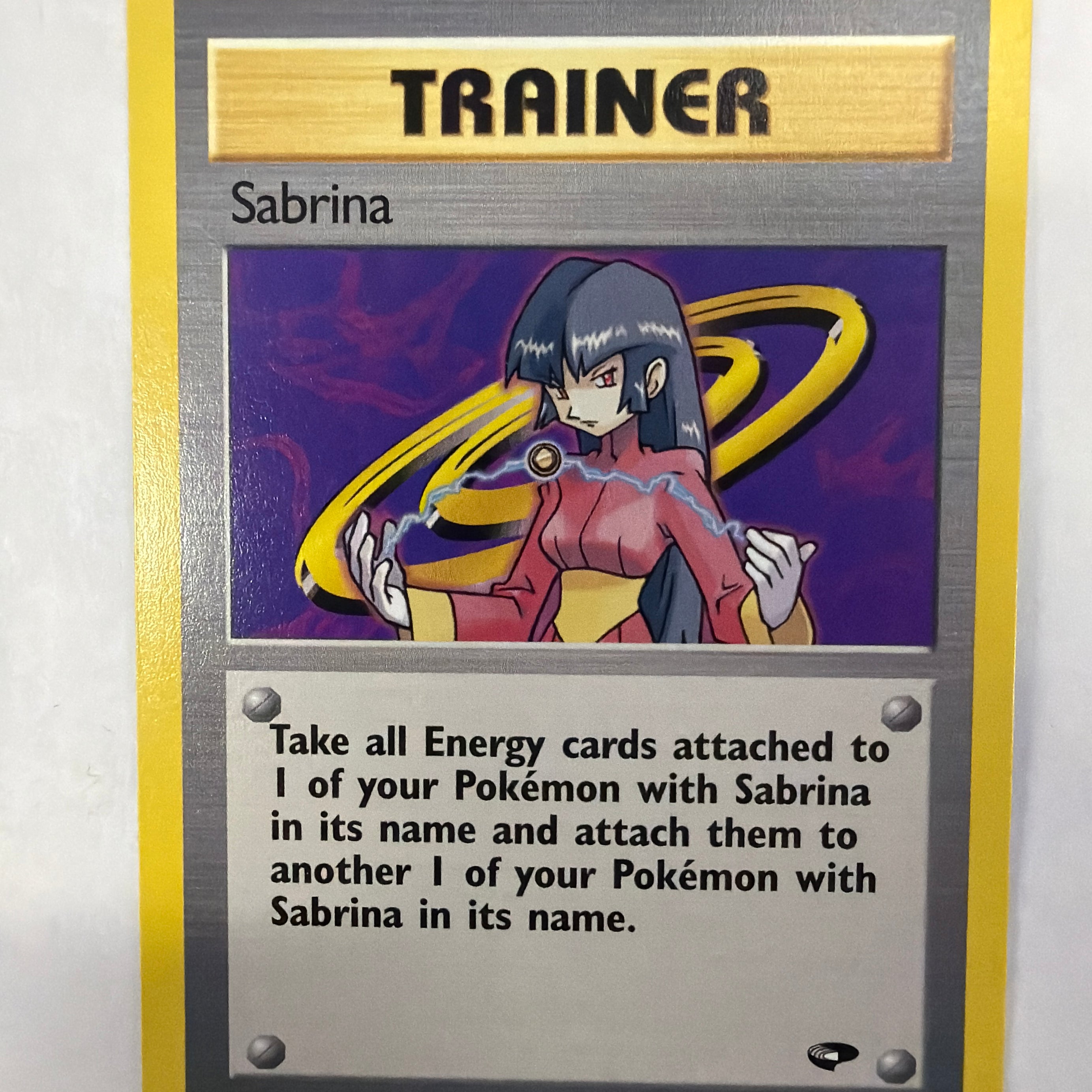 Pokémon TCG - Gym Challenge Unlimited Sabrina 110/132 Non-Holo LP