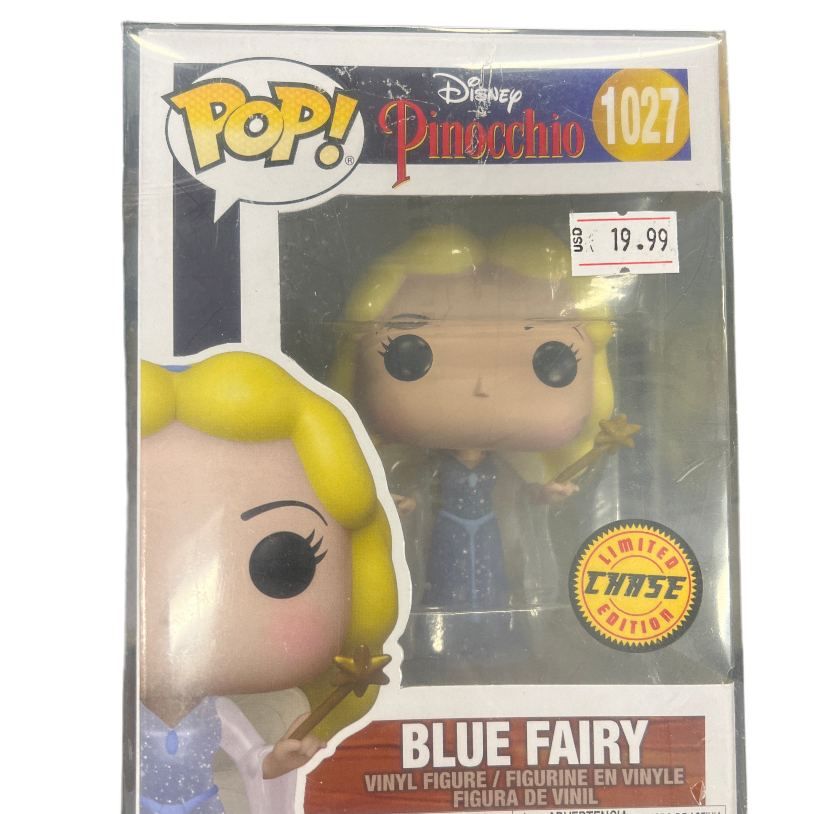 Funko Pop! Disney Pinocchio Blue Fairy Limited Edition Chase #1027