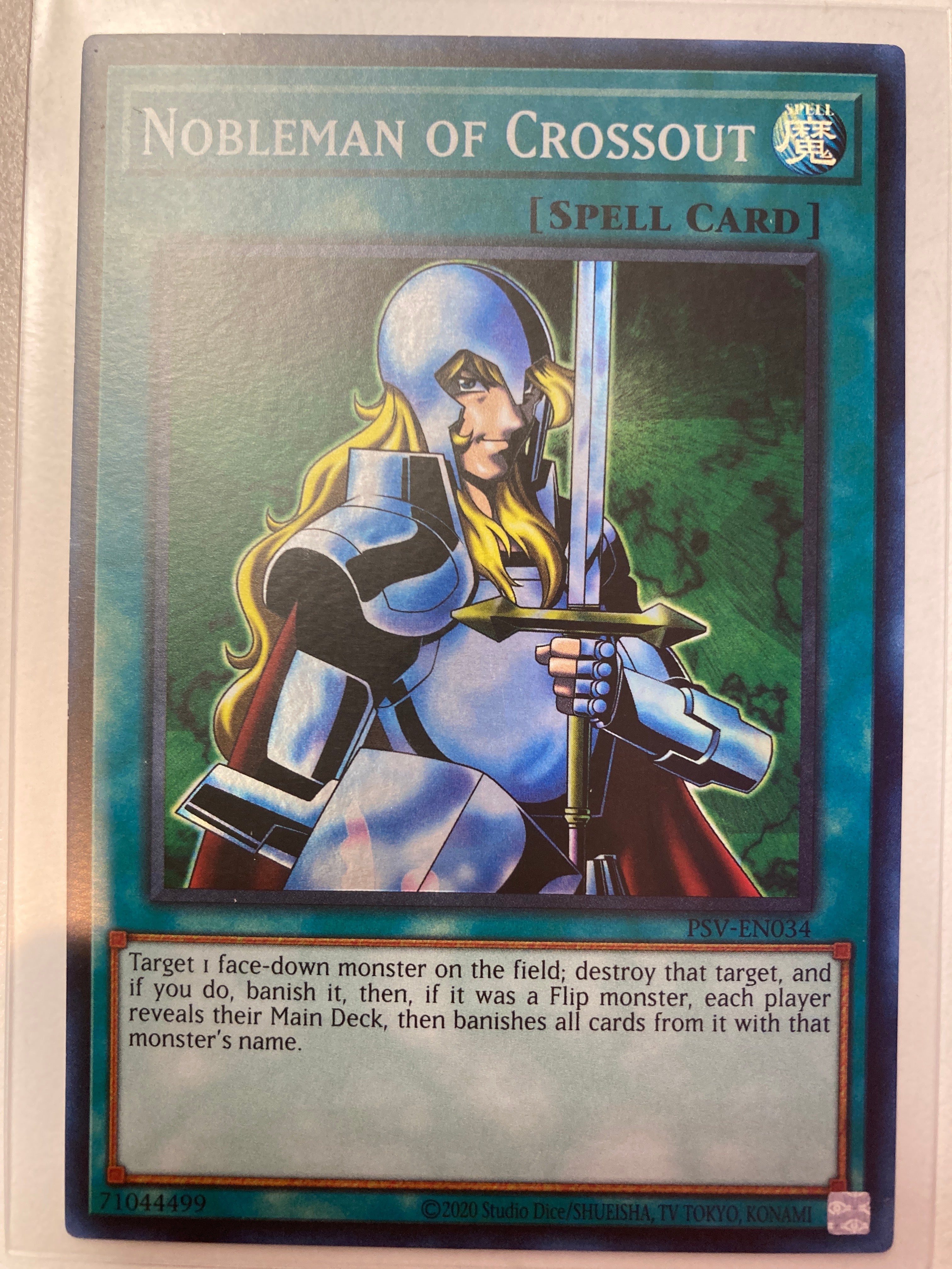 Yugioh TCG Nobleman of Crossout PSV-EN034 Super Rare NM True Believers Gaming and Collectibles Yugioh TCG Nobleman of Crossout PSV-EN034 Super Rare NM True Believers Gaming and Collectibles