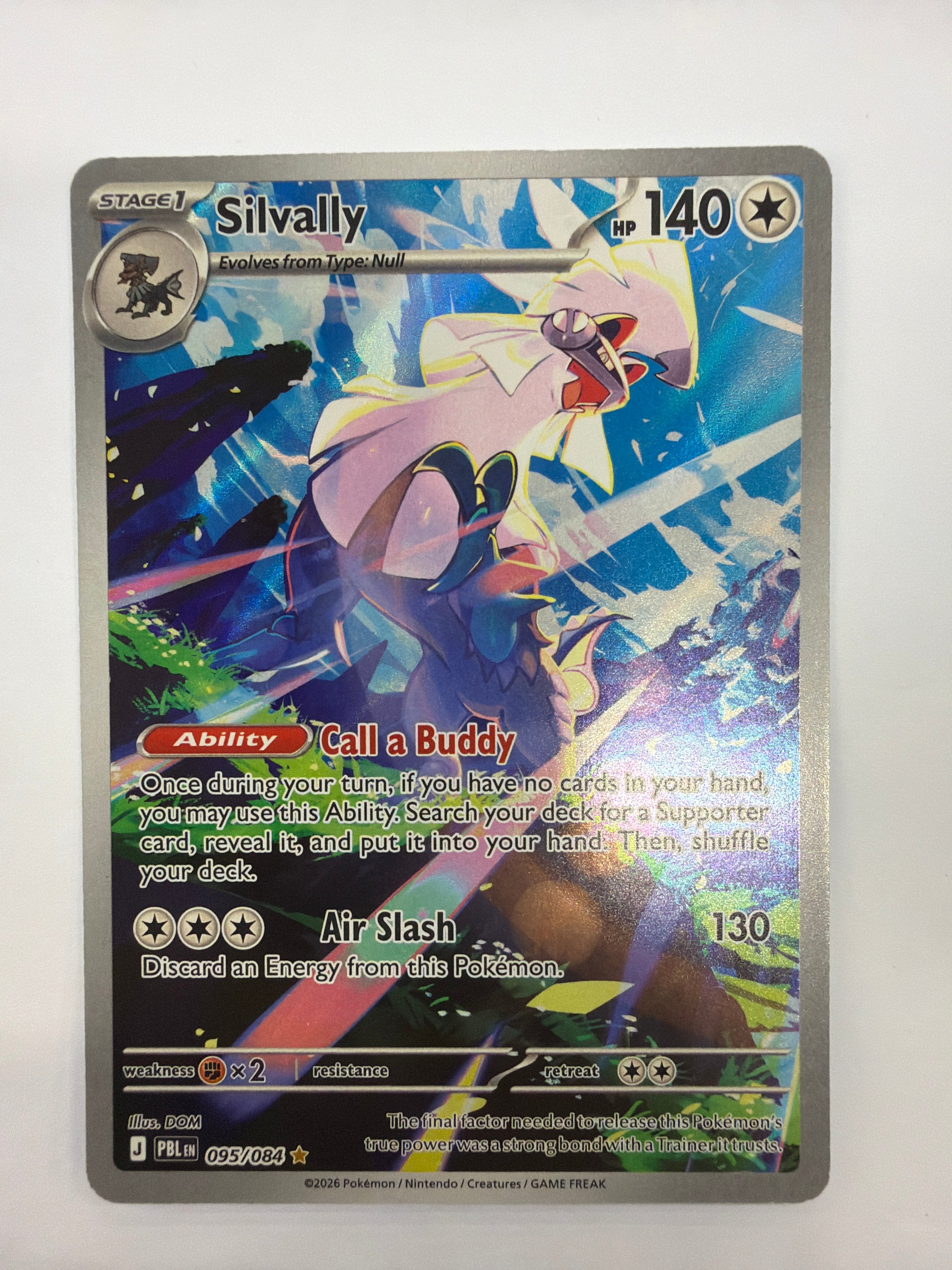 Pokémon TCG - Pitch Black Silvaly 095/084 NM