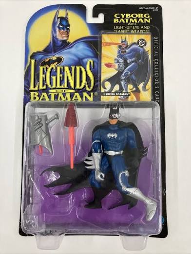 Kenner Legends Of Batman Cyborg Batman Action Figure