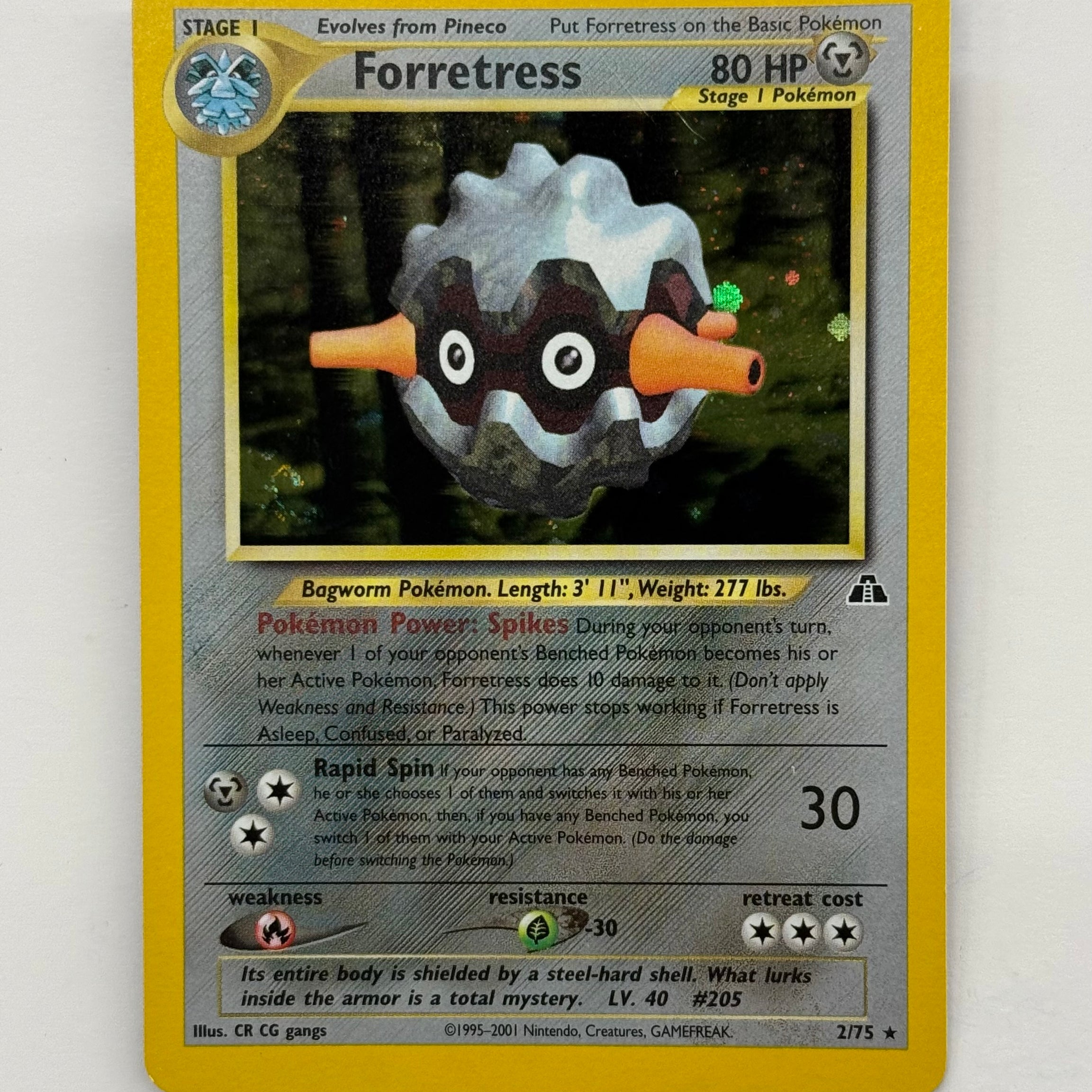 Pokémon TCG - Neo Discovery Forretress Holo 15/75 NM