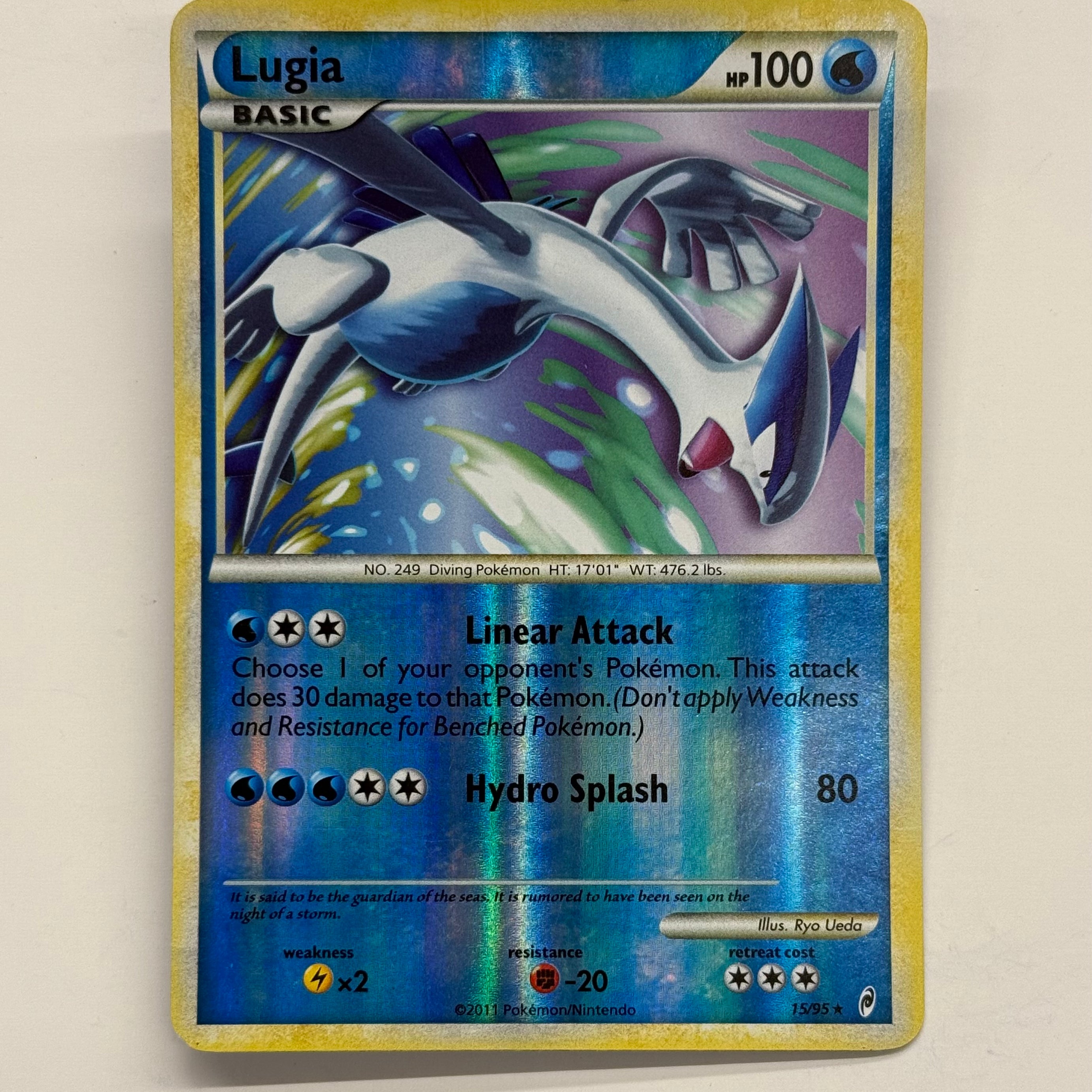 Pokémon TCG - Call of Legends Lugia 15/95 (Reverse Holo) LP