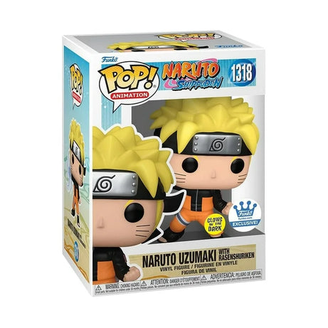 Funko Pop! Animation Naruto Shippuden Naruto Uzumaki With Rasenshuriken #1318 Funko Exclusive