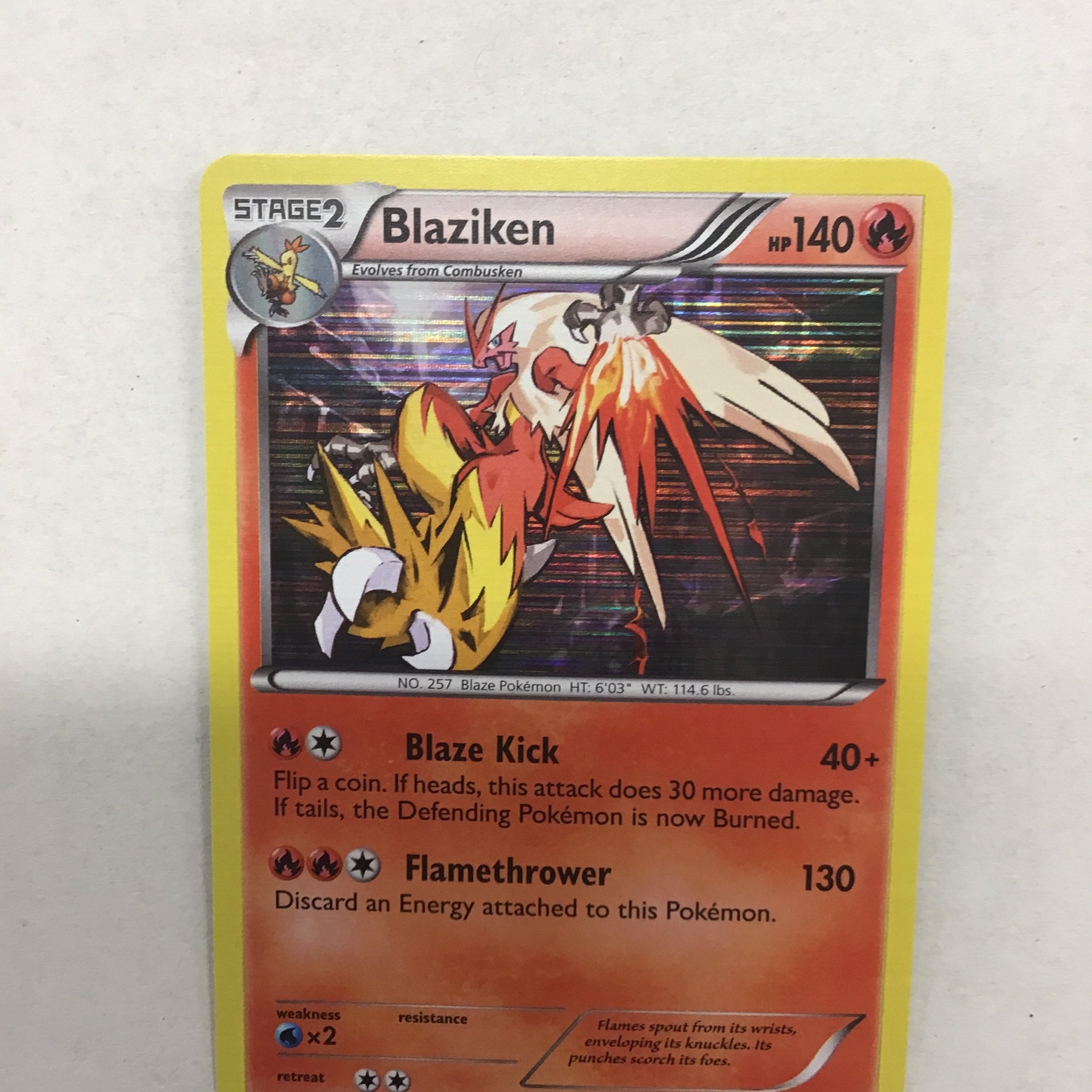 Pokémon TCG - Dark Explorers Blaziken 17/108 NM