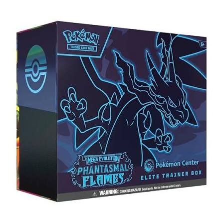 Pokémon TCG - Mega Evolution Phantasmal Flames Elite Trainer Box