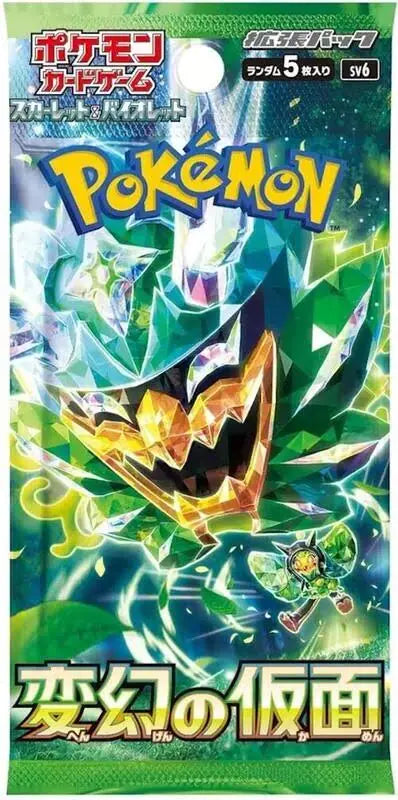 Pokémon TCG - Mask of Change sv6 Booster Pack
