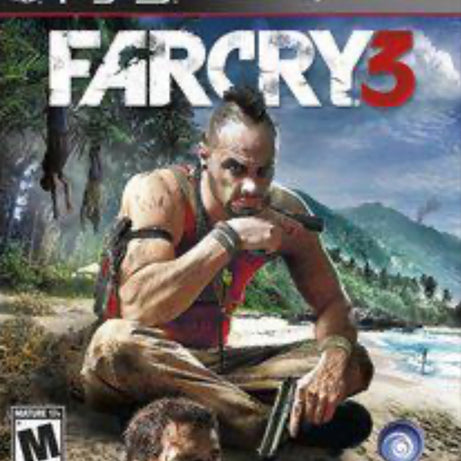 PS3 Farcry 3 Video Game