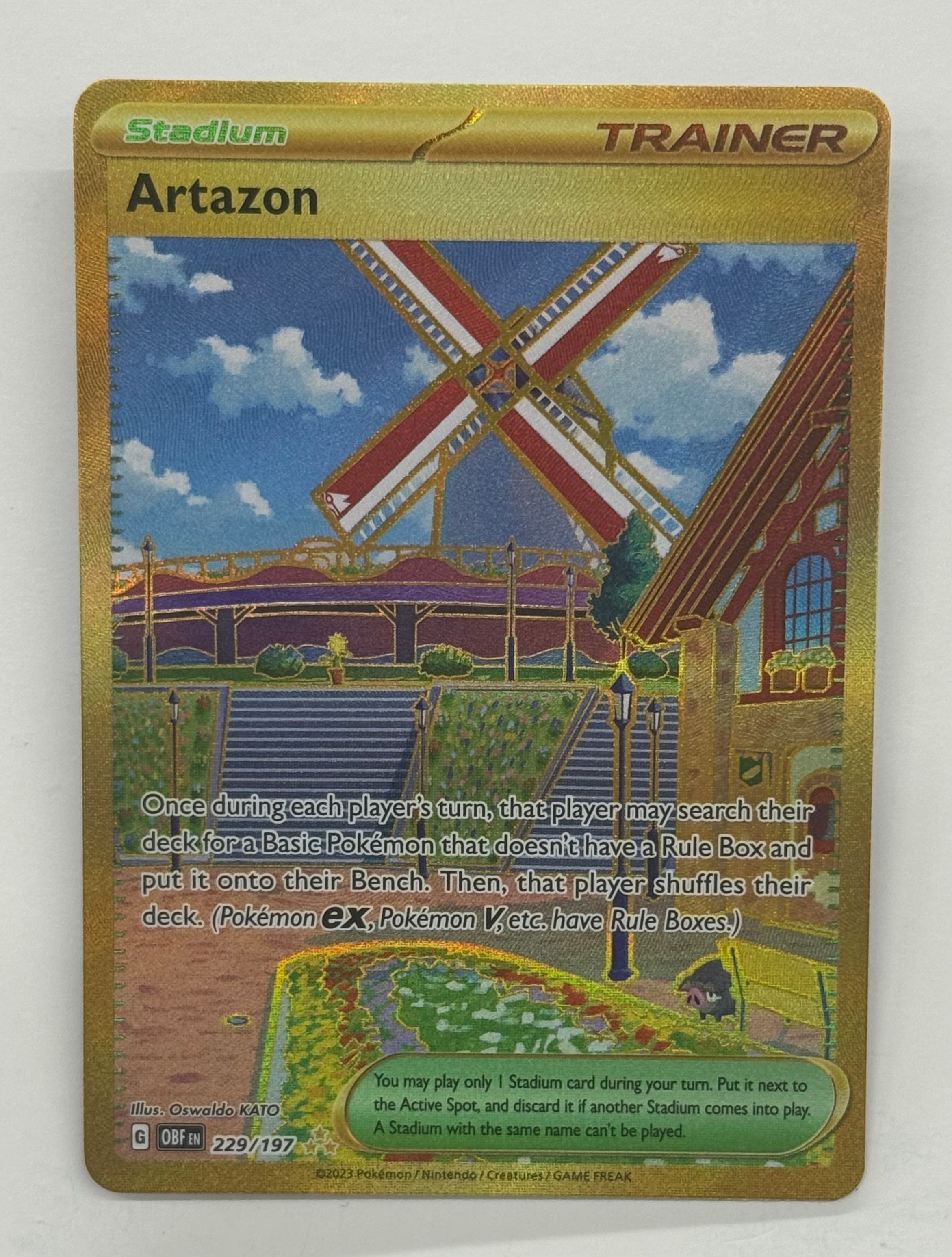 Pokémon TCG - Obsidian Flames Artazon 229/197 NM