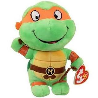Beanie Baby Nickelodeon Teenage Mutant Ninja Turtles Michelangelo Plush