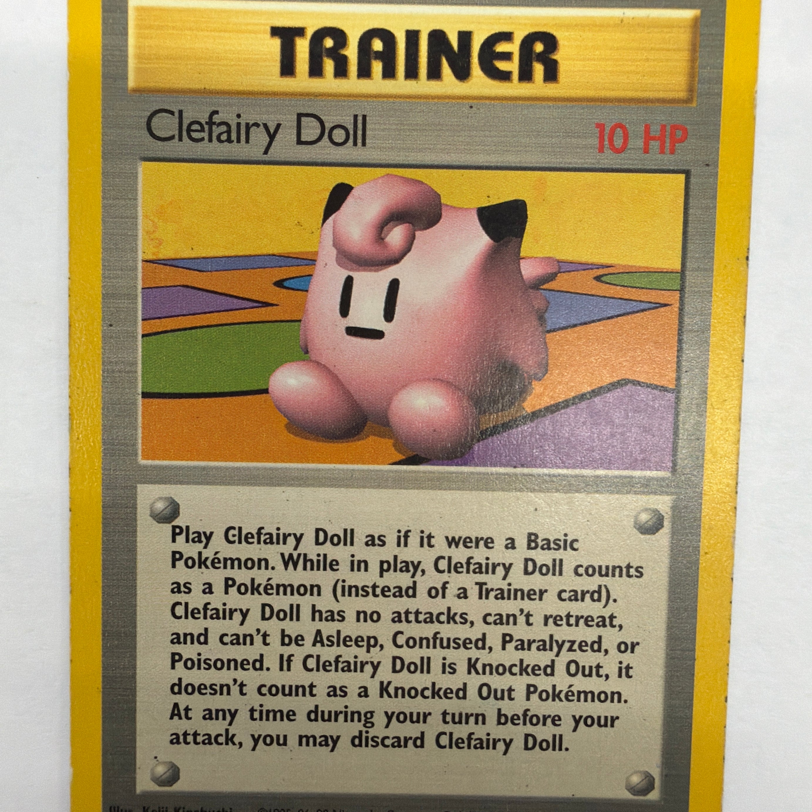 Pokémon TCG - Base Set Unlimited Clefairy Doll 70/102 Non-Holo MP