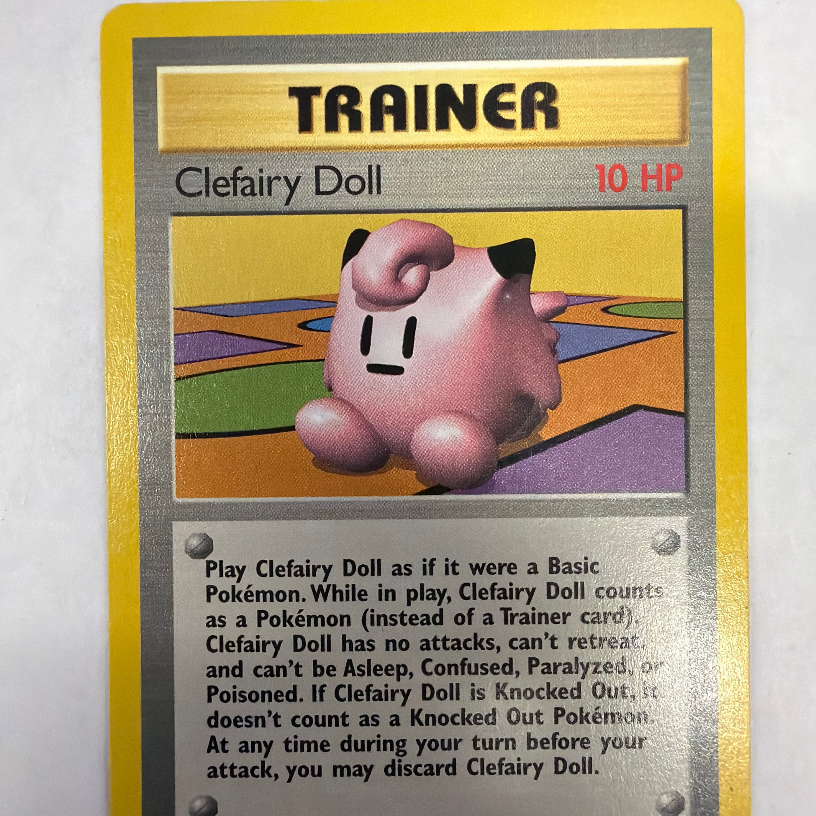 Pokémon TCG - Base Set Unlimited Clefairy Doll 70/102 Non-Holo LP