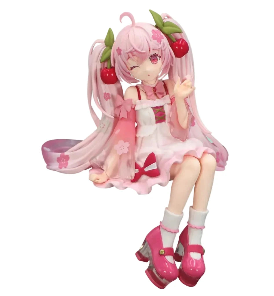 FuRyu Noodle Stopper Figure Hatsune Miku Sakura Miku Statue