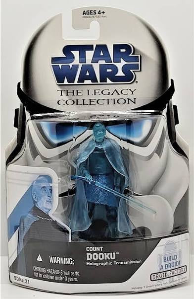 Hasbro Star Wars The Legacy Collection Count Dooku 3.75” Action Figure