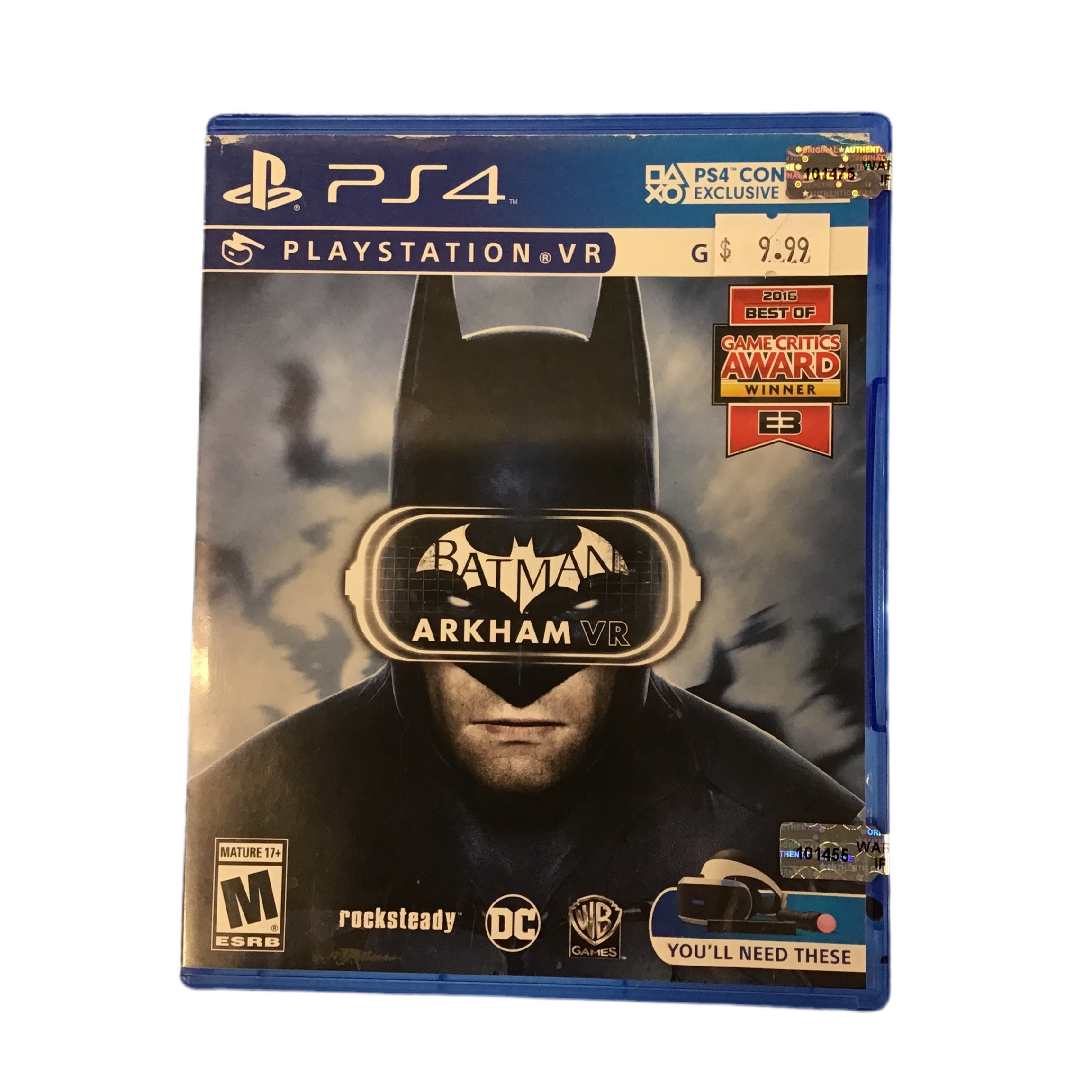 PS4 Batman Arkham VR Video Game