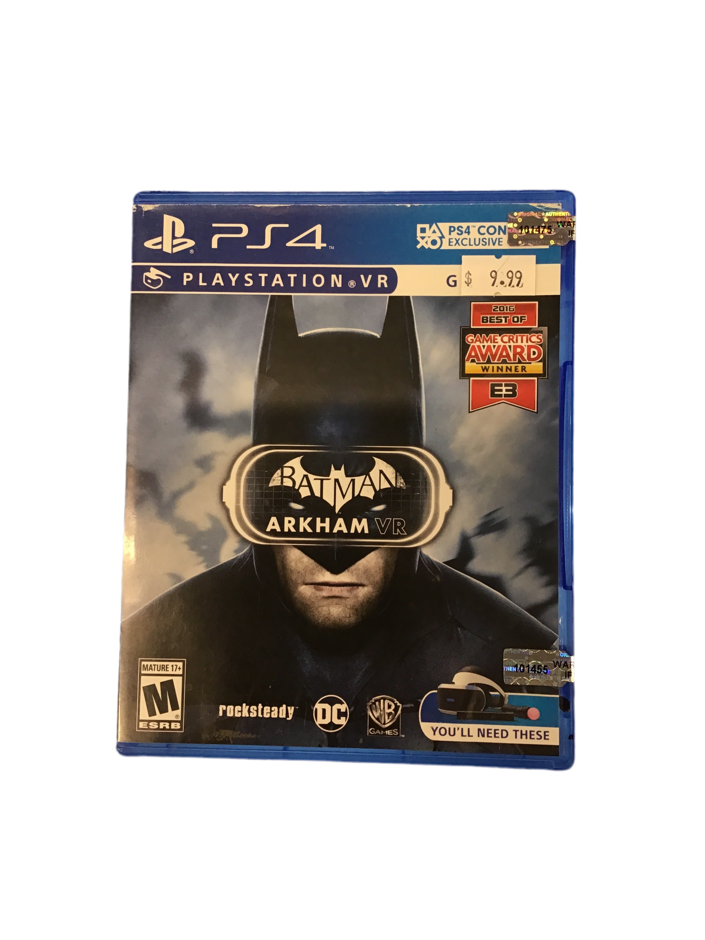 PS4 Batman Arkham VR Video Game