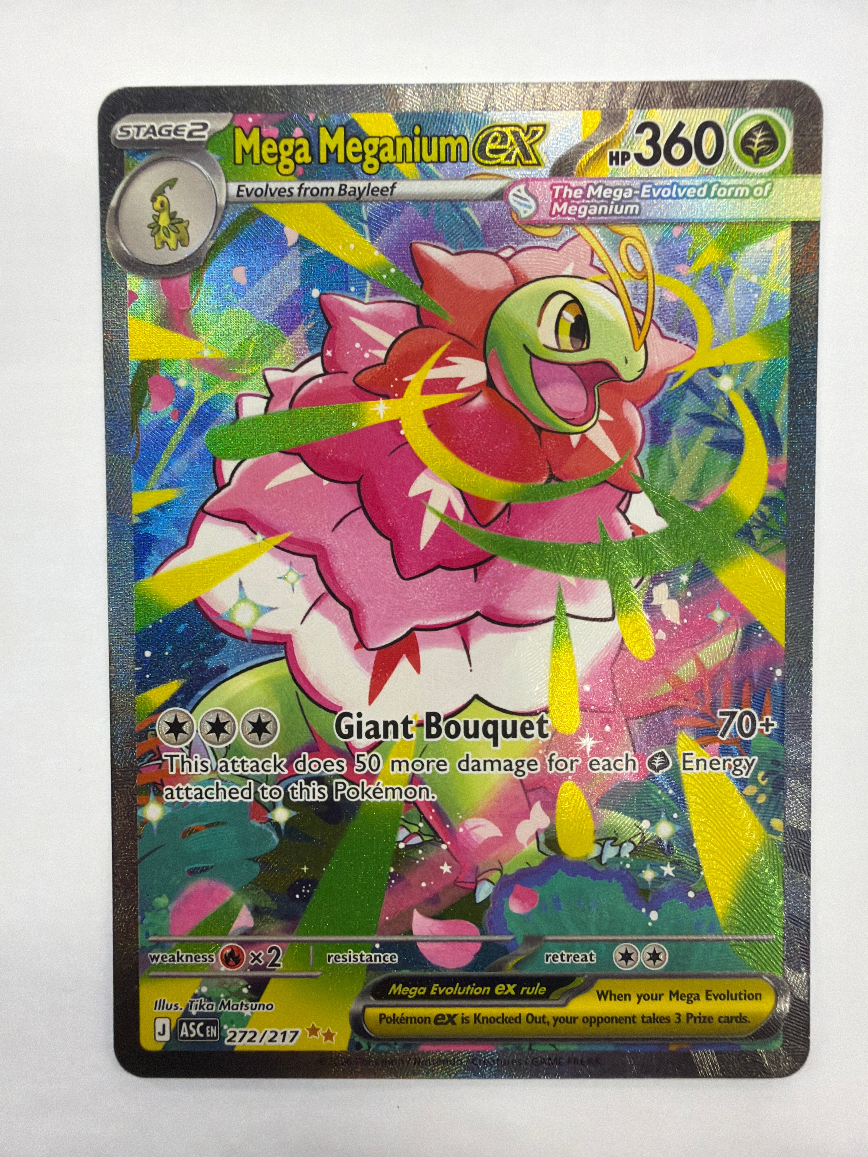 Pokémon TCG - Ascended Heroes Mega Meganium ex 272/217 NM