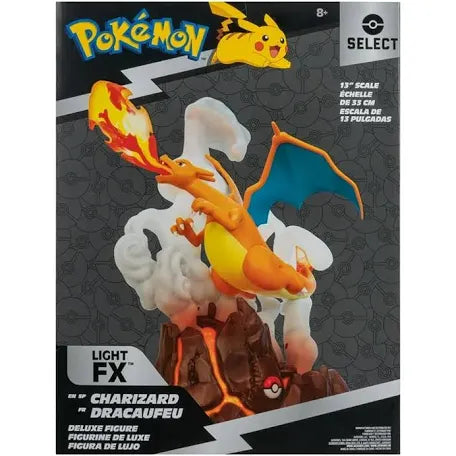 Pokèmon Select Charizard Light FX 13” Scale Deluxe Statue