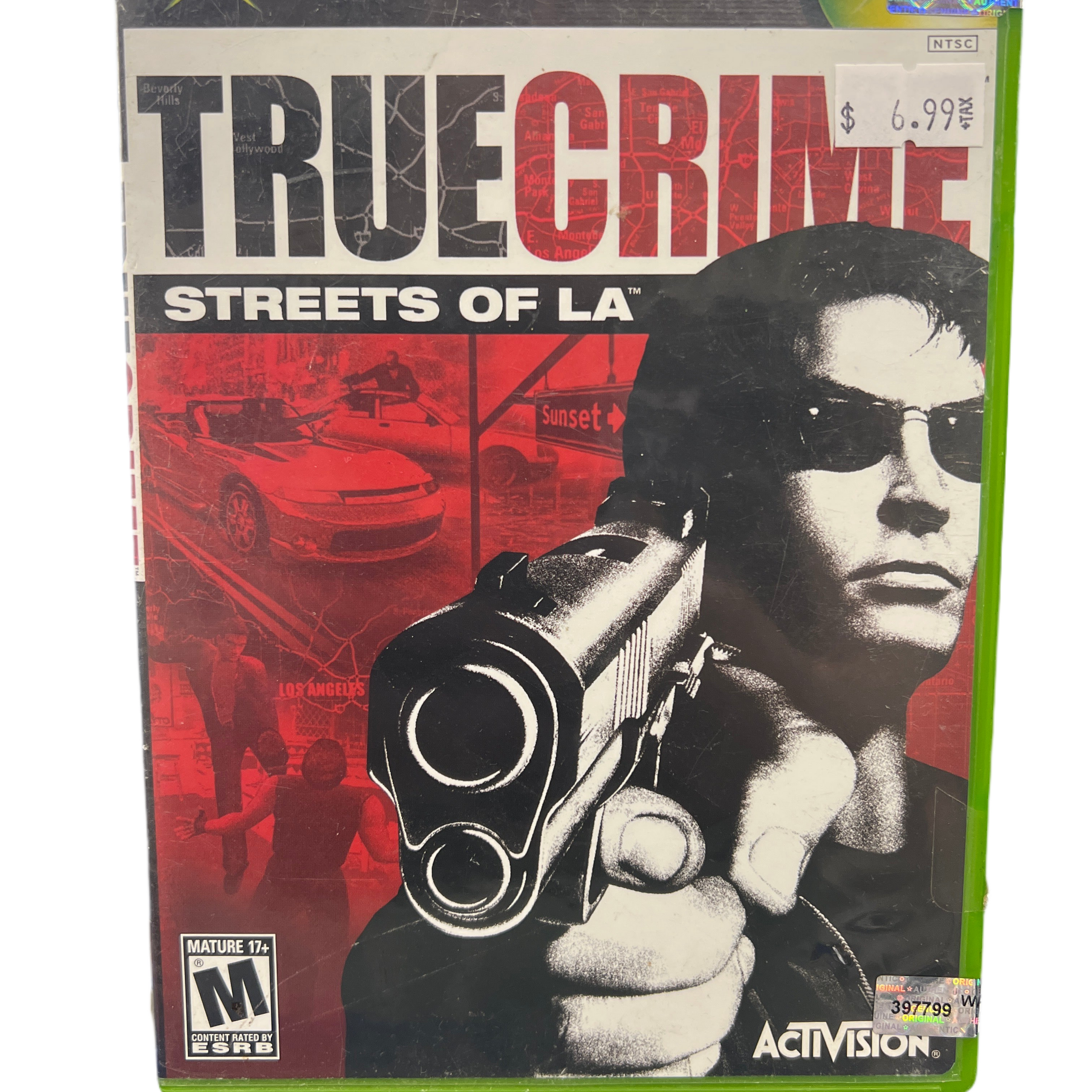 XBOX True Crime Streets of LA Video Game