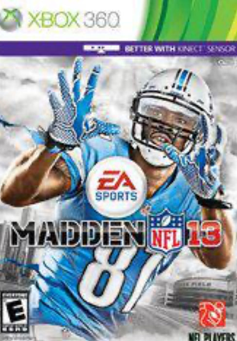 XBOX 360 Madden NFL 13 Video Game