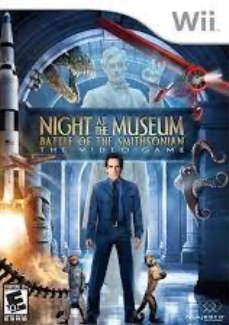 Nintendo Wii Night At The Museum Battle of the Smithsonian The Video Game