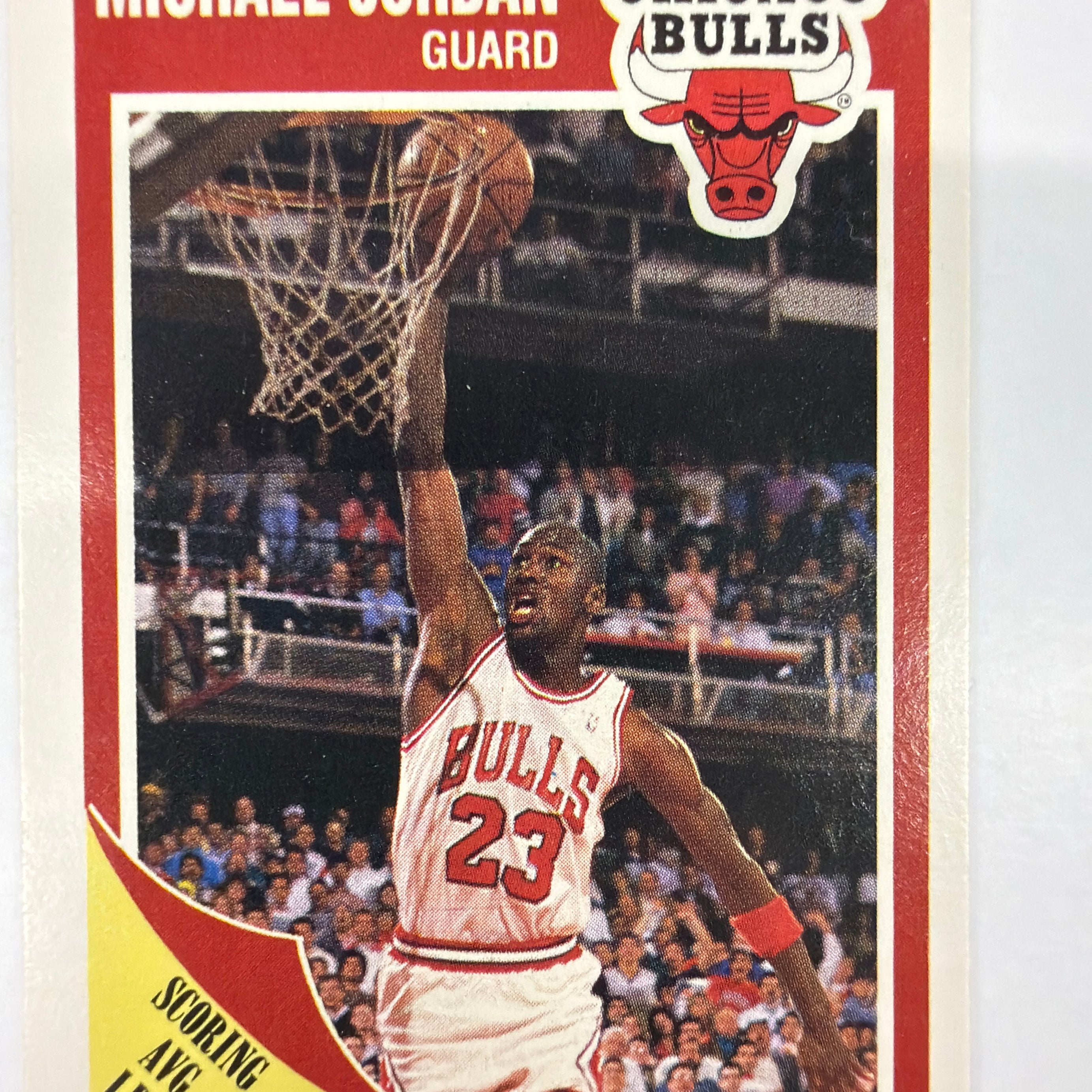 1989 Fleer Basketball Michael Jordan 21