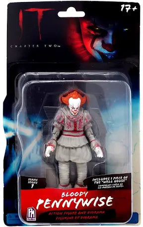 Phat Mojo It Chapter Two Bloody Pennywise Action Figure and Diorama Series 1