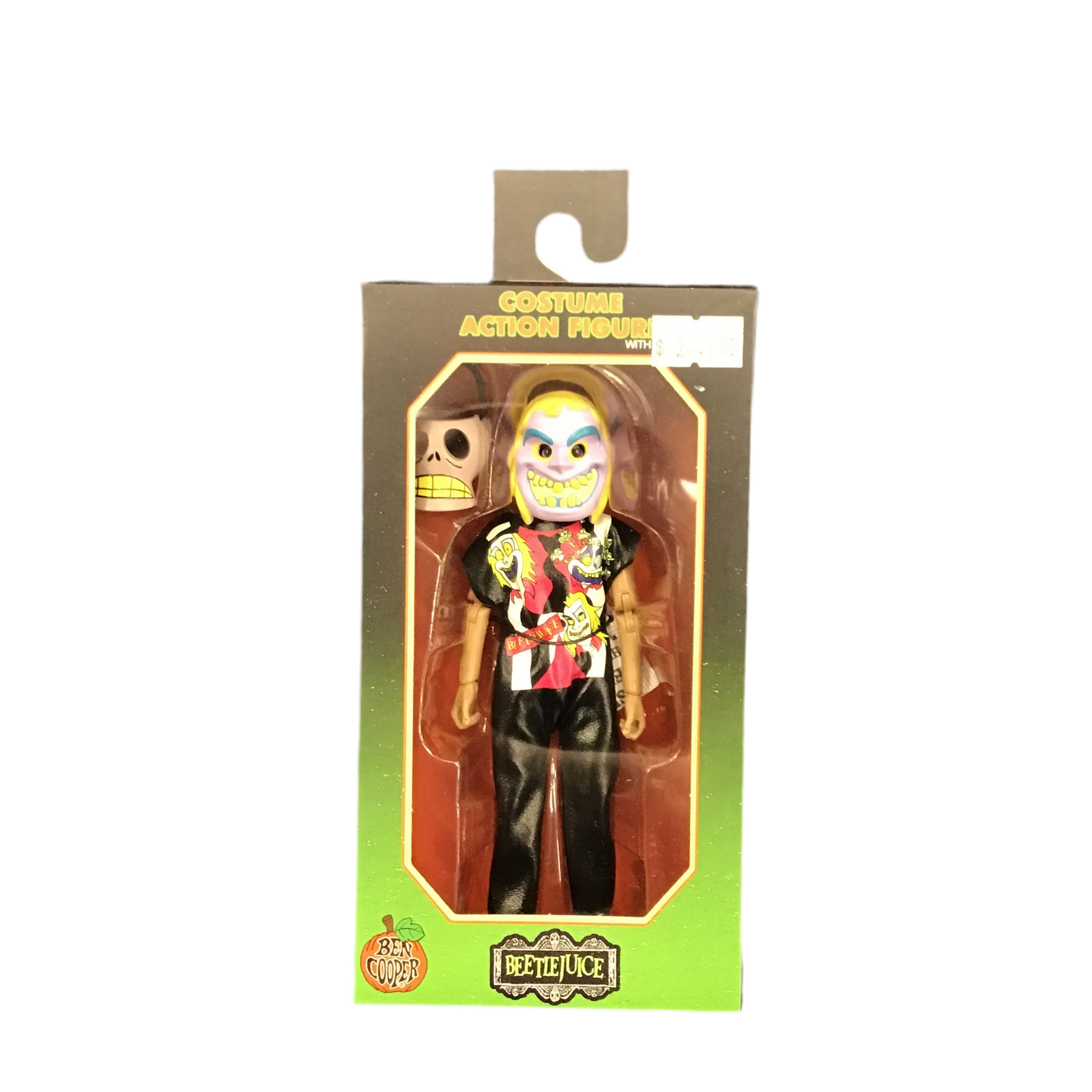 Neca Ben Cooper Beetlejuice Action Figure with Costume