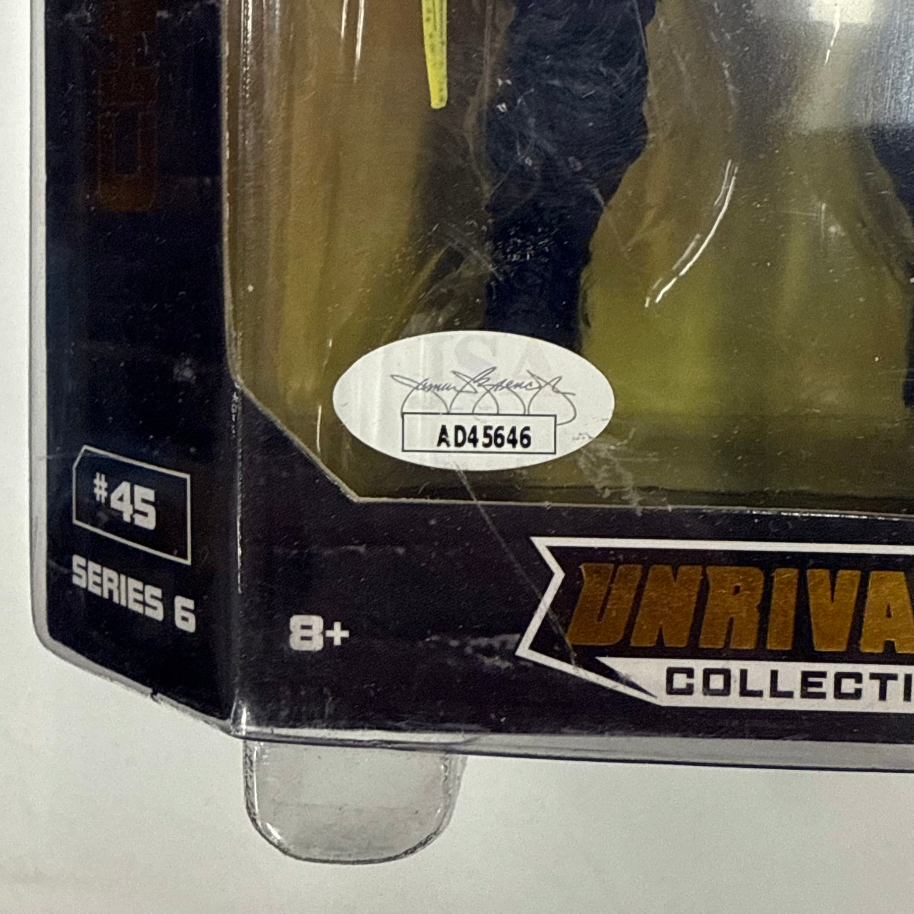 AEW Jazwares Unrivaled Collection Series 6 Chris Jericho Signed W/ JSA Cerftication