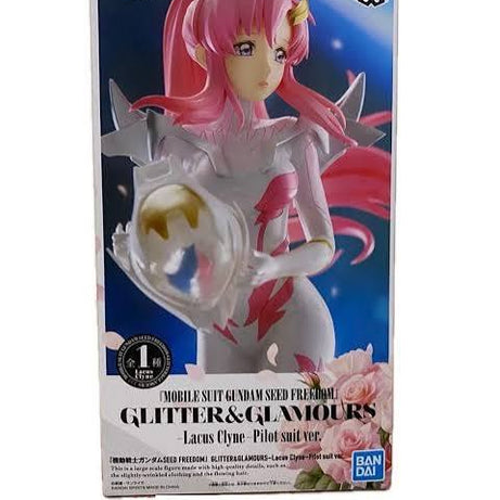 Banpresto Glitter & Glamours Mobile Suit Gundam Seed Freedom Lacus Clyne Pilot Suit Version Statue