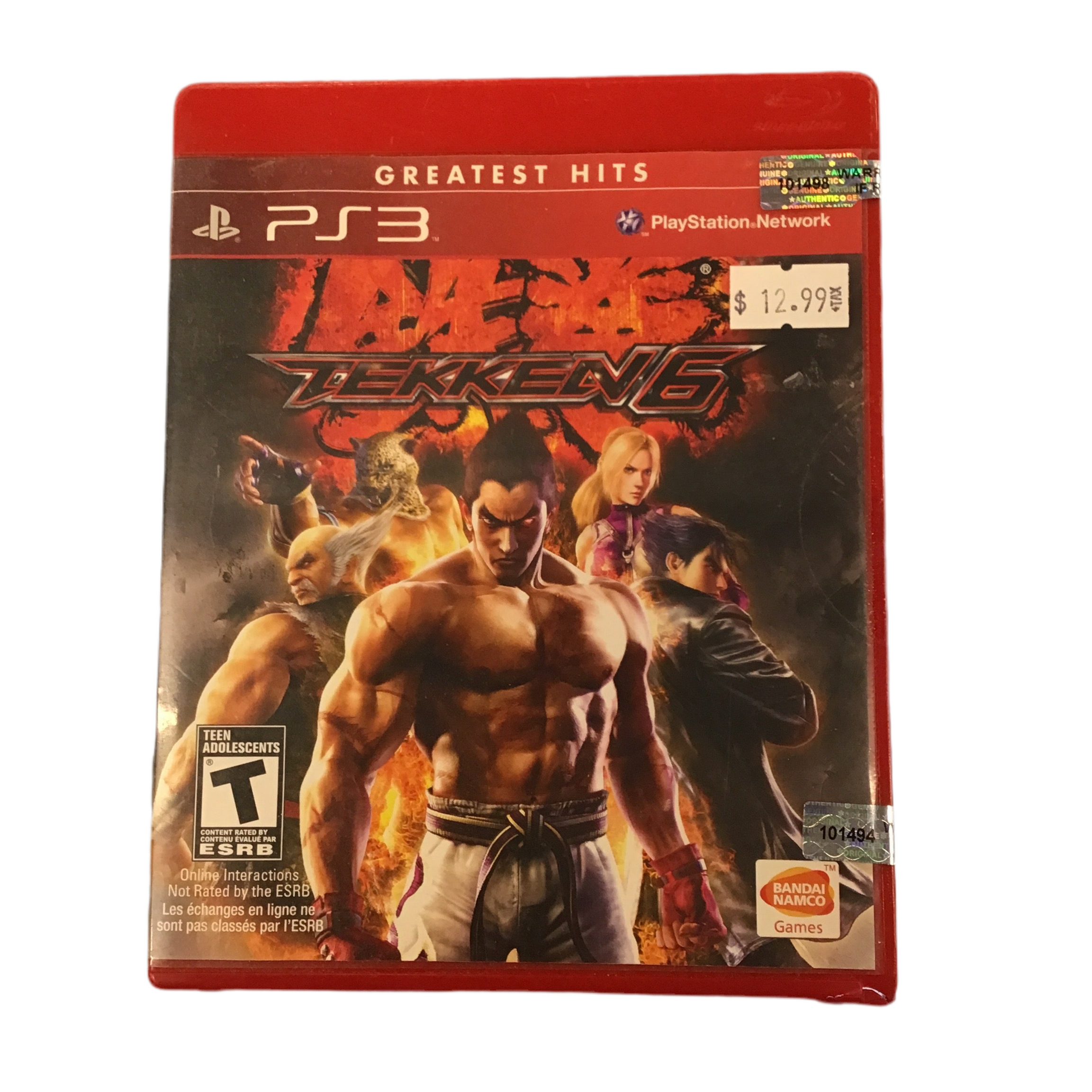 PS3 TEKKEN 6 Video Game