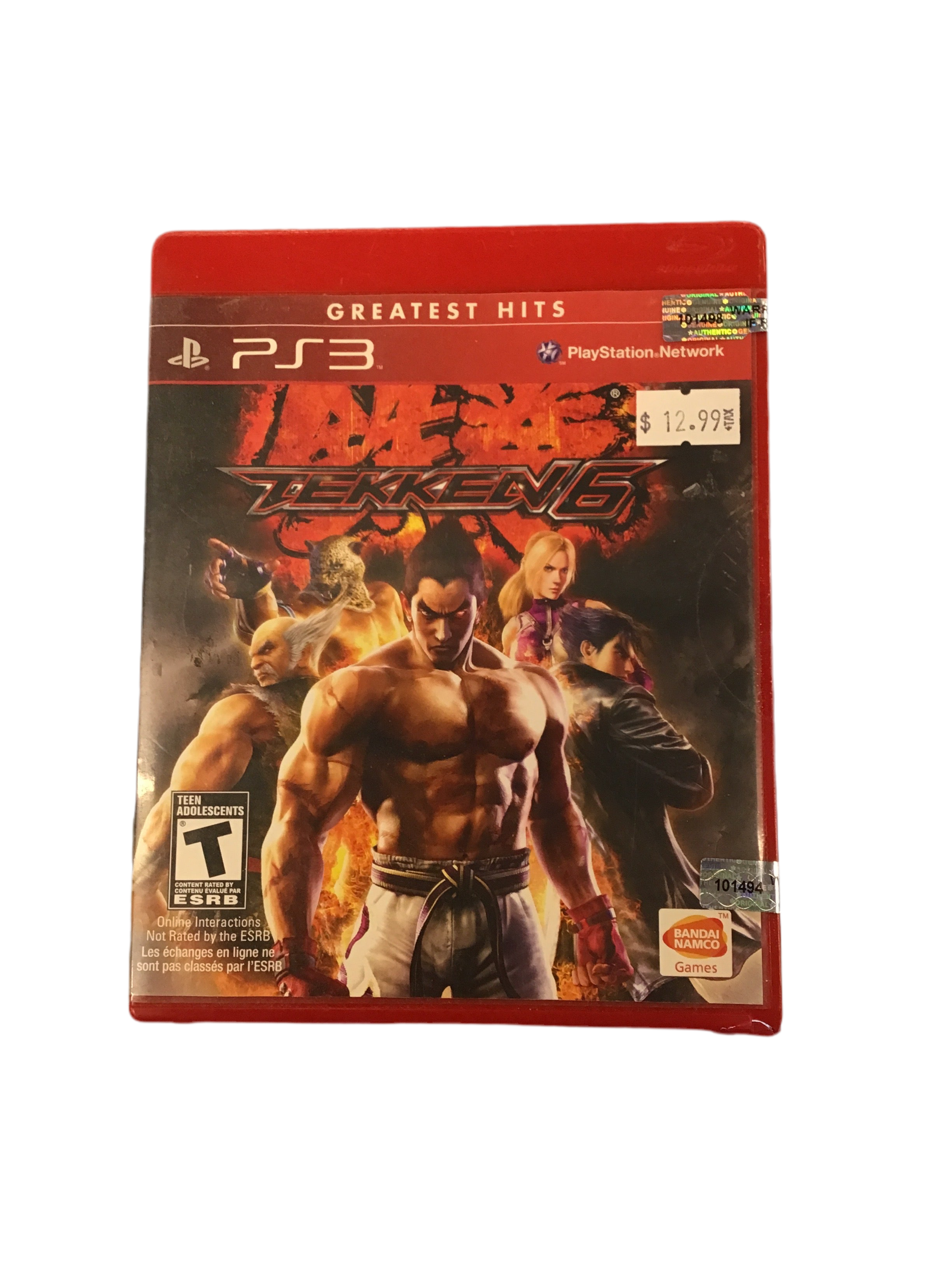 PS3 TEKKEN 6 Video Game