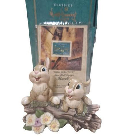 Walt Disney Classics Collection Bambi Thumpers Sisters “Hello, Hello There!” Statue