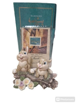 Walt Disney Classics Collection Bambi Thumpers Sisters “Hello, Hello There!” Statue