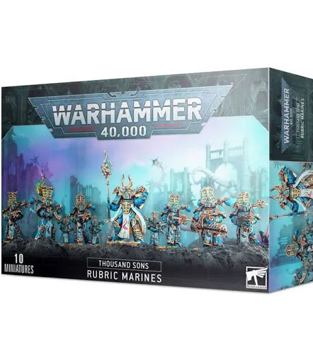 Warhammer 4000 Thousand Sons Rubric Marines