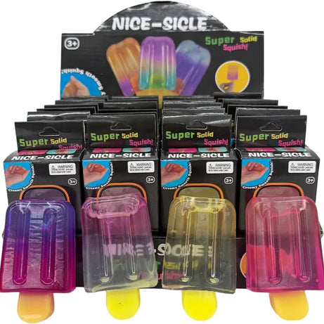 Nice-Sicle Super Solid Squish Sensory Toy